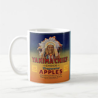 1920s Yakima Chief Evaporated Apples label Coffee Mug