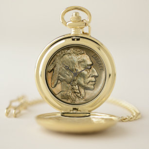 1921 Indian Head Nickel Pocket Watch