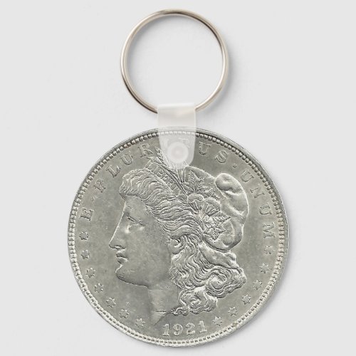 1921 Morgan Silver Dollar Key Chain