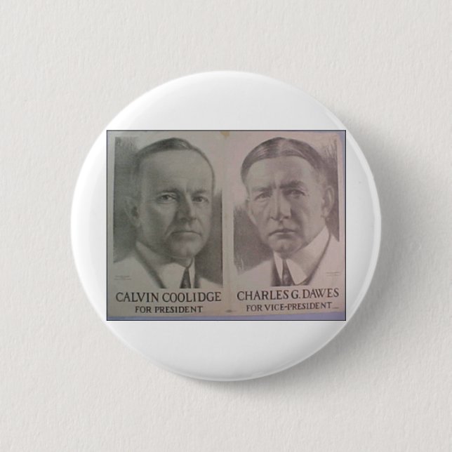 1922 Coolidge - Dawes Button (Front)