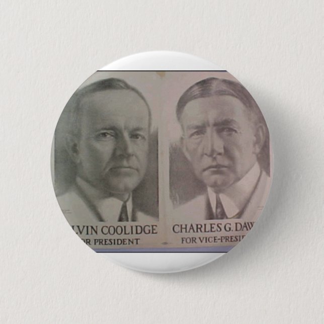 1922 Coolidge - Dawes Button (Front)