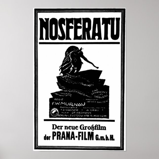 1922 Nosferatu Poster (Front)
