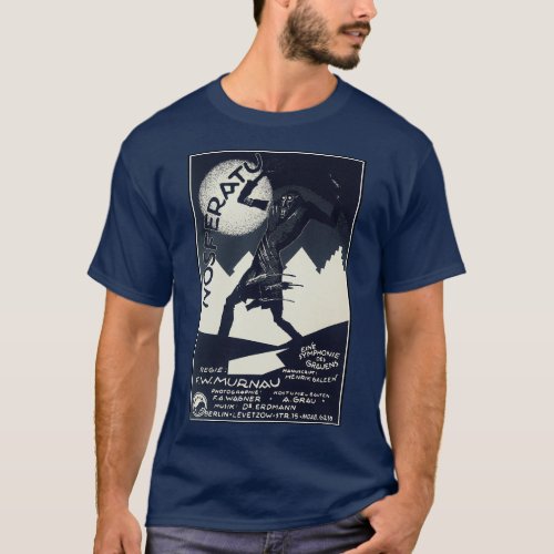 1922 NOSFERATU Poster T_Shirt