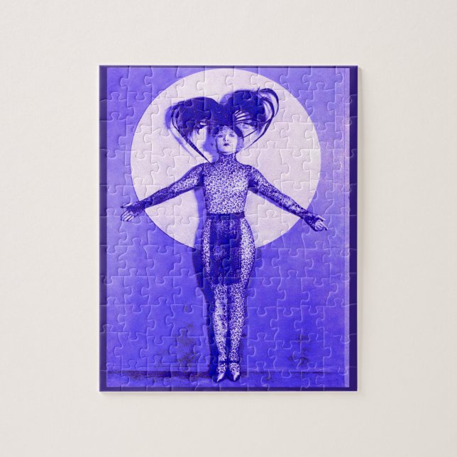 1922 oddball movie star get-up - blue jigsaw puzzle (Vertical)