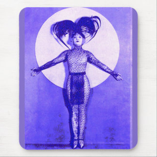 1922 oddball movie star get-up - blue mouse pad
