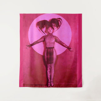 1922 oddball movie star get-up - pink tapestry