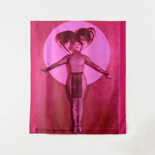 1922 oddball movie star get-up - pink tapestry (Front)