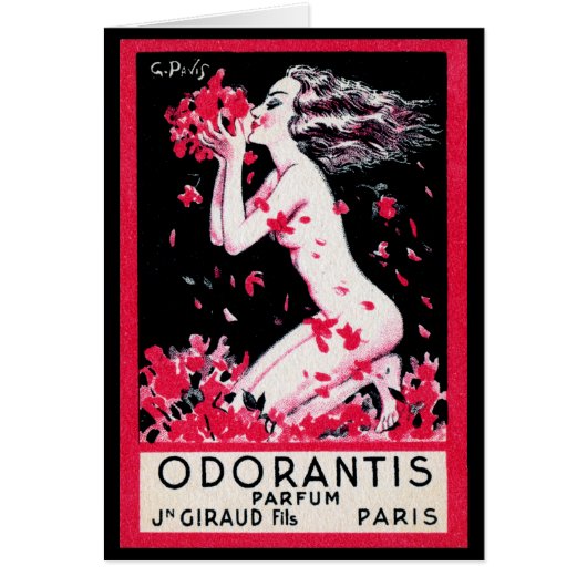 1922 Odorantis French perfume Cards (Front)