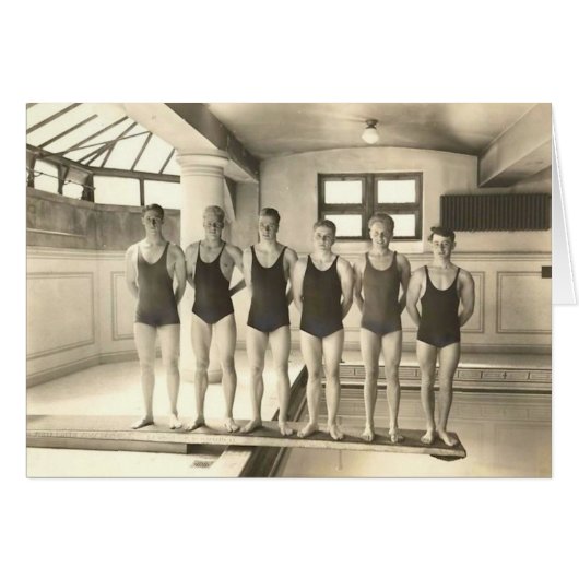 1922 Swim Team Cards (Front Horizontal)