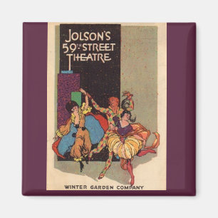 1923 Al Jolson’s Theatre playbill cover Magnet
