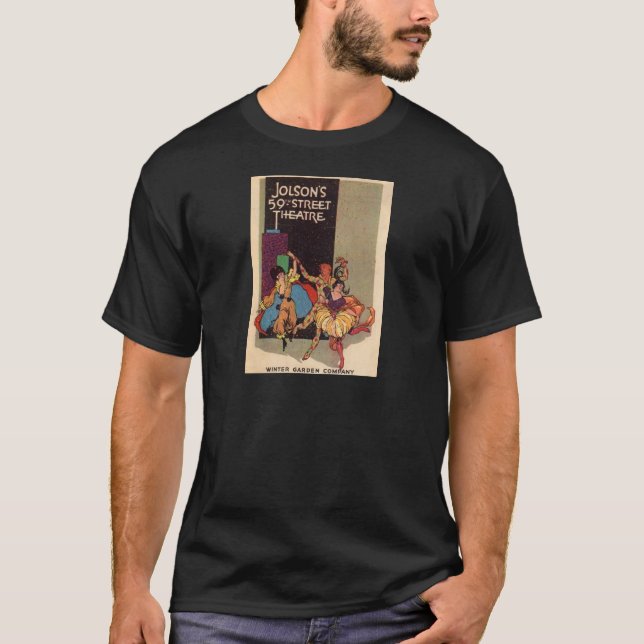 1923 Al Jolson’s Theatre playbill cover T-Shirt (Front)