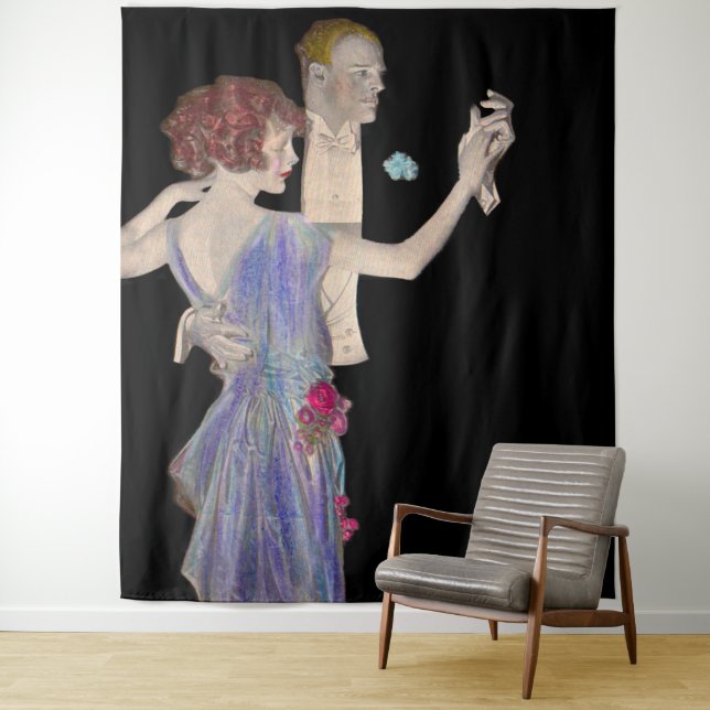 1923 Arrow collars and shirts ad Tapestry (In Situ)