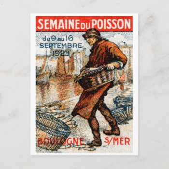1923 Seafood Festival Postcard by historicimage at Zazzle