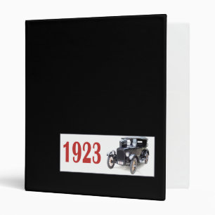 1923 TOURING CAR BINDER