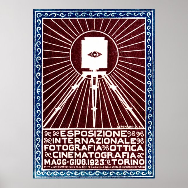 1923 Turin Photo Expo Poster (Front)