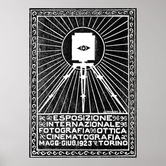 1923 Turin Photo Expo Poster (Front)