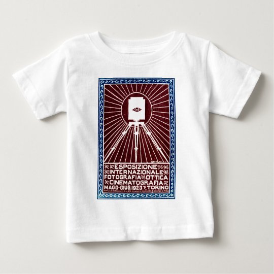 1923 Turin Photo Expo Poster Baby T-Shirt