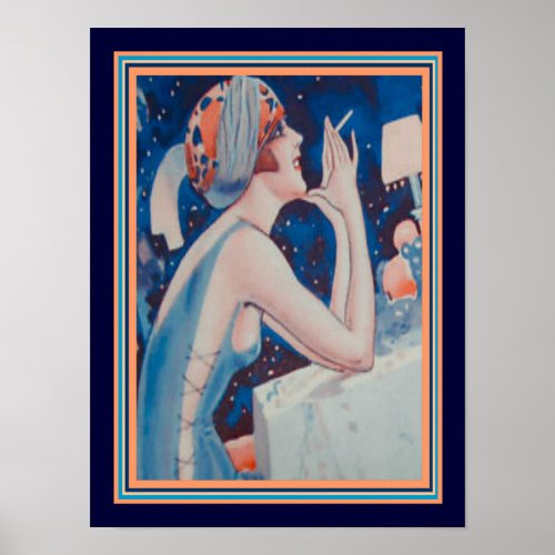 1923 Vie Parisienne  Art Deco Print 12 x 16