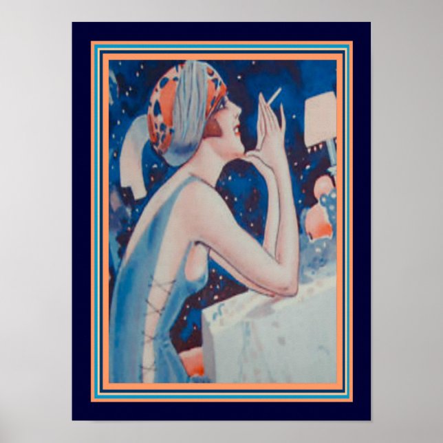 1923 Vie Parisienne  Art Deco Print 12 x 16 (Front)