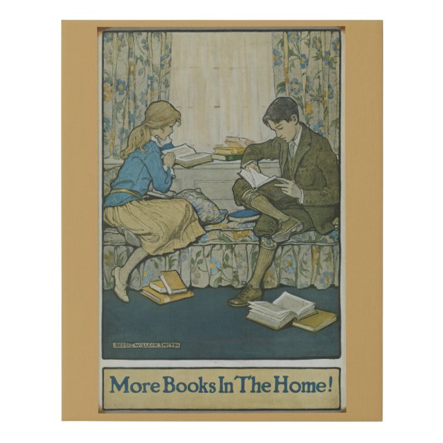 1924 Children's Book Week Faux Canvas (Front)