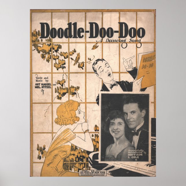 1924 Doodle-Doo-Doo Poster (Front)