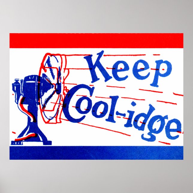 1924 Keep Coolidge Poster (Front)