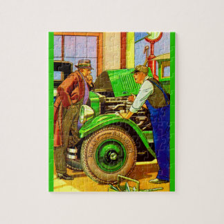 1924 Kelly Springfield balloon tires ad Jigsaw Puzzle