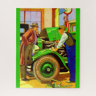 1924 Kelly Springfield balloon tires ad Jigsaw Puzzle