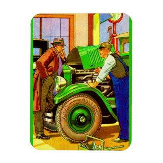 1924 Kelly Springfield balloon tires ad Magnet