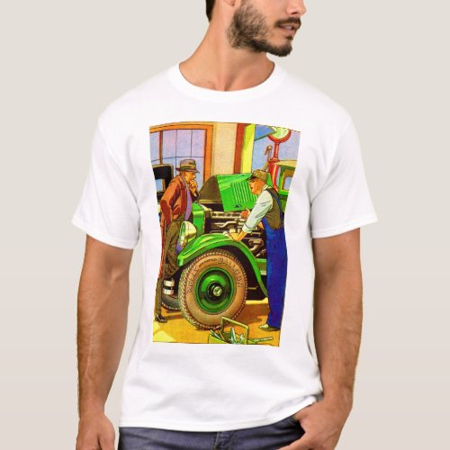 1924 Kelly Springfield balloon tires ad T_Shirt