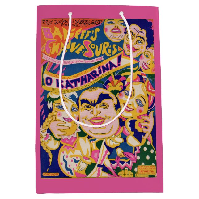 1924 ‘O Katharina’ sheet music cover Medium Gift Bag (Front)