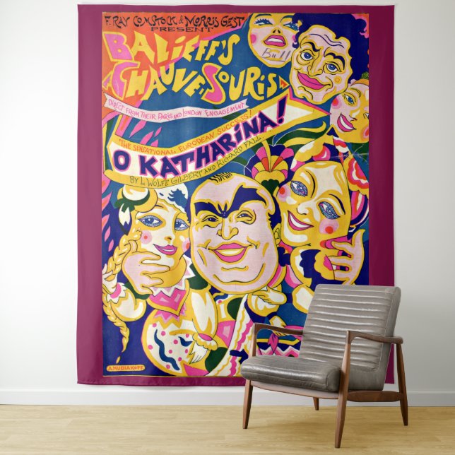 1924 ‘O Katharina’ sheet music cover print Tapestry (In Situ)