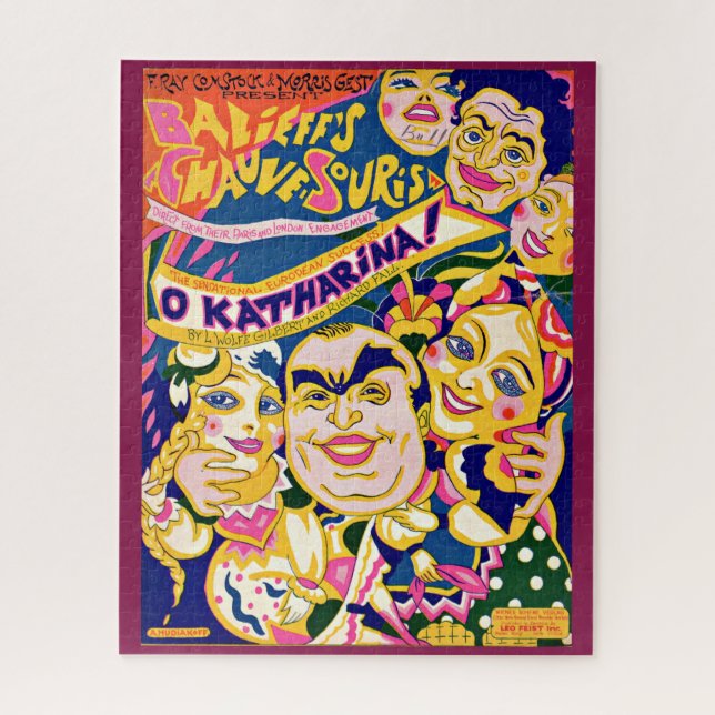1924 ‘O Katharina’ sheet music  Jigsaw Puzzle (Vertical)