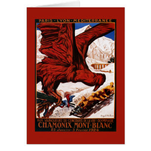 1924 Olympic Winter Games Poster Cards