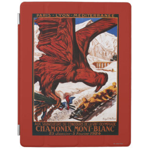 1924 Olympic Winter Games Poster iPad Smart Cover