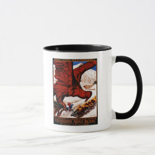 1924 Olympic Winter Games Poster Mug