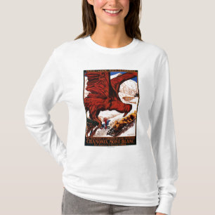 1924 Olympic Winter Games Poster T-Shirt