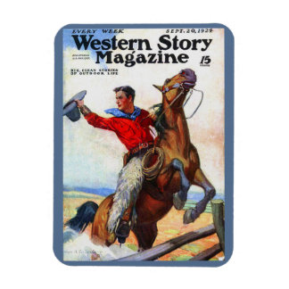 1924 Western Story magazine cover Magnet