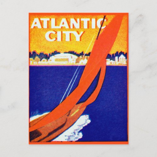 1925 Atlantic City Postcard
