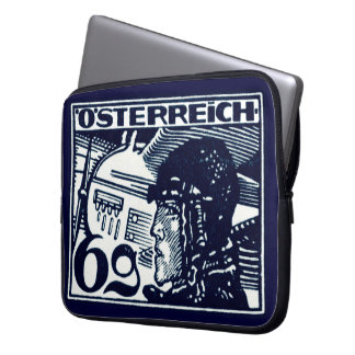 1925 Austrian Air Mail Laptop Sleeve