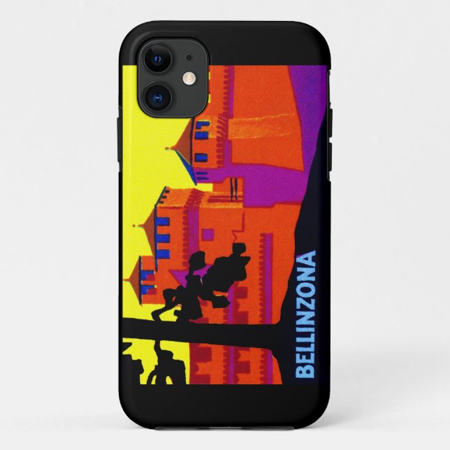 1925 Bellinzona Switzerland Case-Mate iPhone Case (Back)