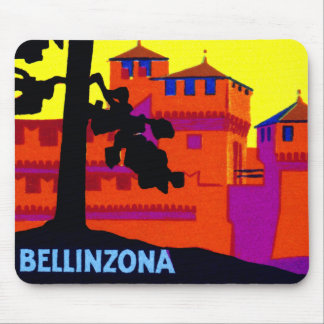 1925 Bellinzona Switzerland Mouse Pad