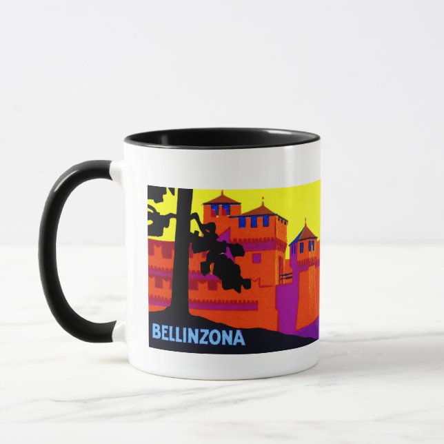 1925 Bellinzona Switzerland Mug (Left)