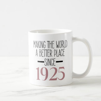 1925 Birthday 100th Years Old Gifts Women Coffee Coffee Mug