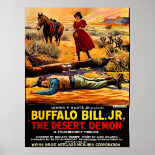 1925 Buffalo Bill, Jr. - Desert Demon movie poster