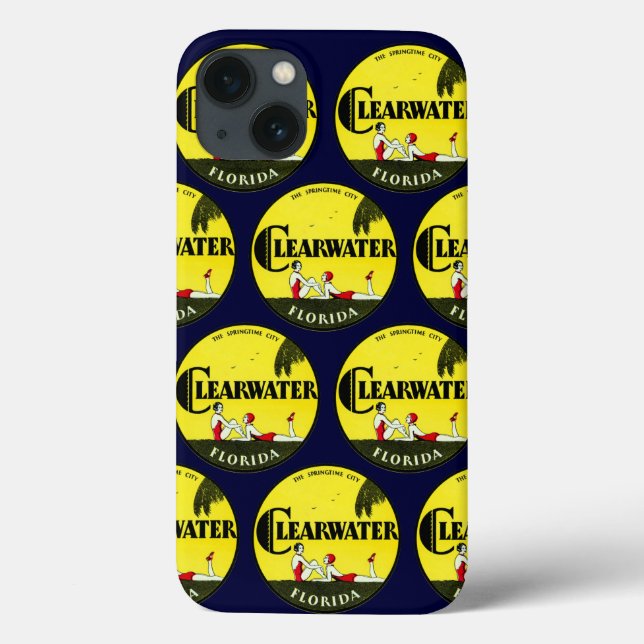 1925 Clearwater Florida Case-Mate iPhone Case (Back)