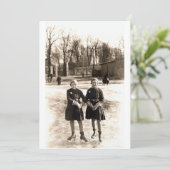 1925 Girlfriends Ice Skating (Standing Front)