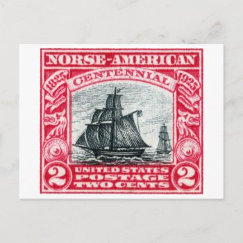 1925  Norse American Stamp Postcard by historicimage at Zazzle