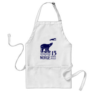 1925 Norwegian Polar Bear Adult Apron