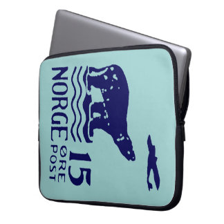 1925 Norwegian Polar Bear Laptop Sleeve